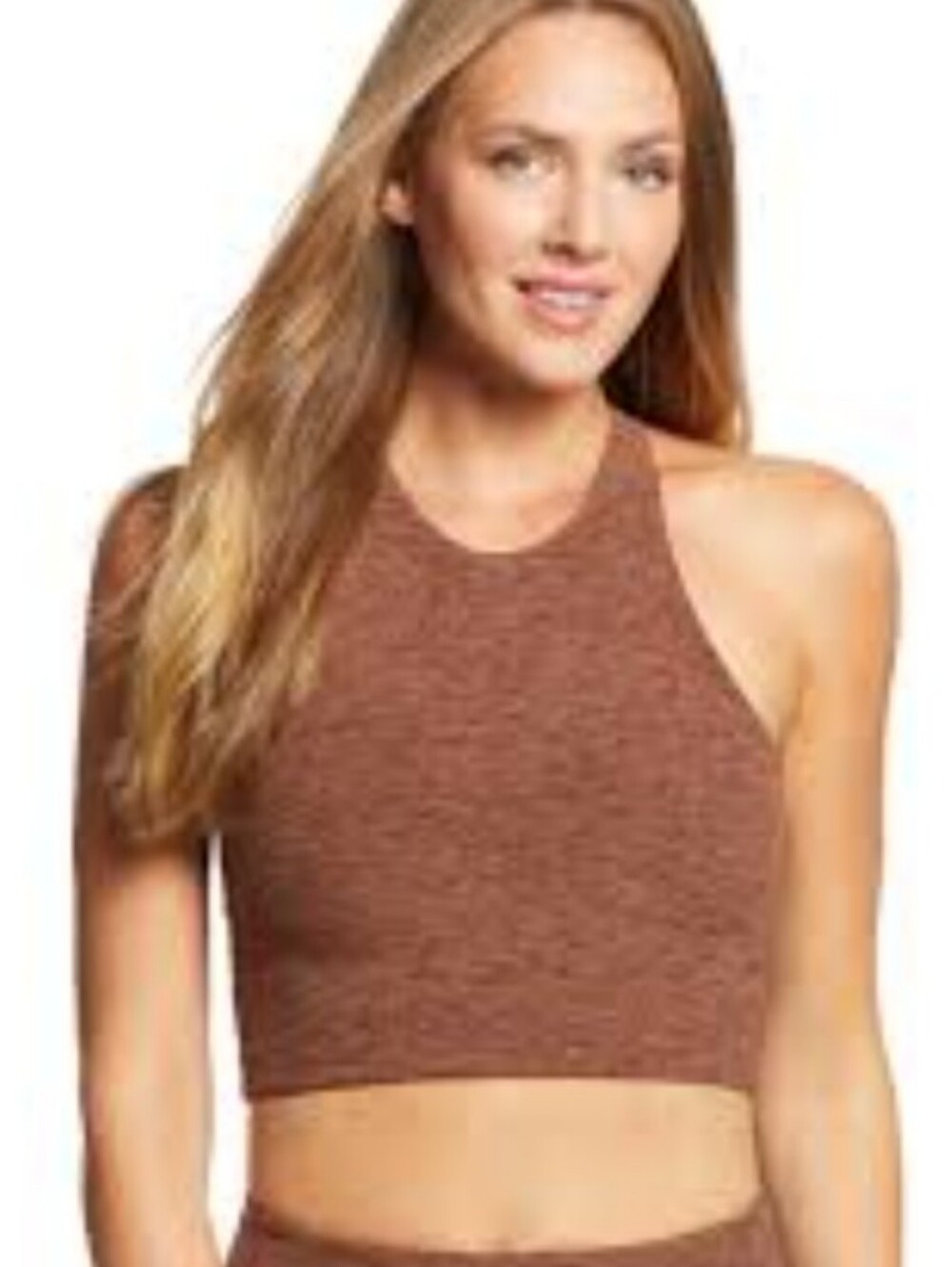 Beyond Yoga Spacedye Refocus Cropped Tank Built In Bra